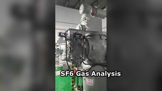 Analyseur de gaz Shanghai Kstone KS30 déployé dans la sous-station SIG intérieure de 110 kV Siyuan