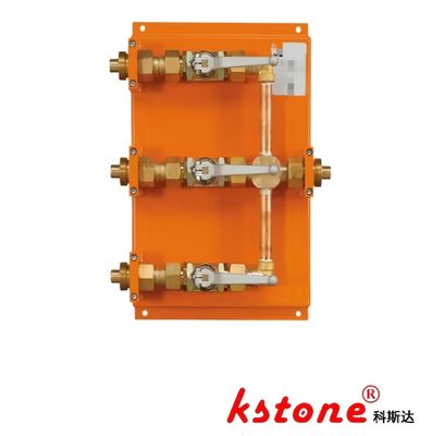 One turn multi gas distributor, with 1 inlet and 3 outlets，Multi Channel Converter
