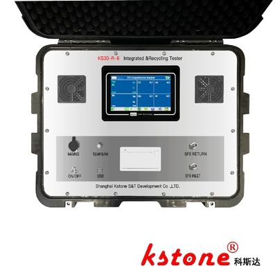 Intelligent SF6 comprehensive tester with recycling, purity, micro water, decomposition products