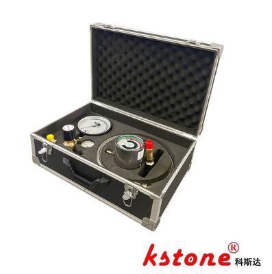 High precision pressure gauge, dry air inflation kit, density relay, safety valve