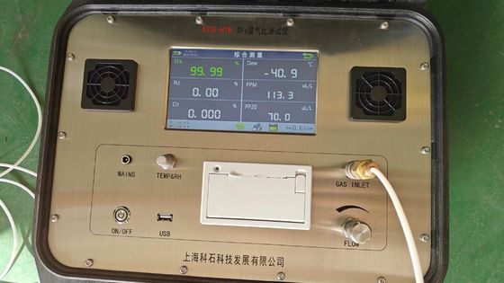 purification device can obtain 99.99% SF6, meeting the new gas standard， reducing emissions