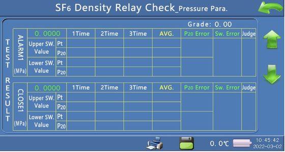 SF6 density relay check，SF6 Density meter check,0.2 level