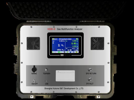 Testeur Kstone KS30-3 SF6 : détection précise de l'humidité, de la pureté et du SO₂ pour la maintenance des équipements électriques